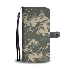 Digital Camo Phone Wallet Case