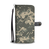 Digital Camo Phone Wallet Case