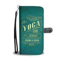 Yoga Class Phone Wallet Case
