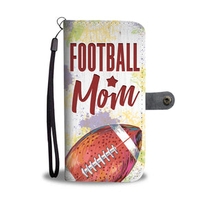 Football Mom Phone Wallet Case